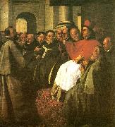 Francisco de Zurbaran, buenaventura at the council of lyon